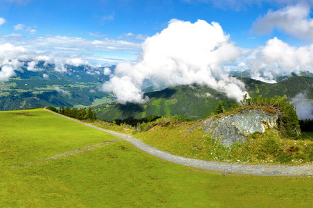 阿尔卑斯山全景