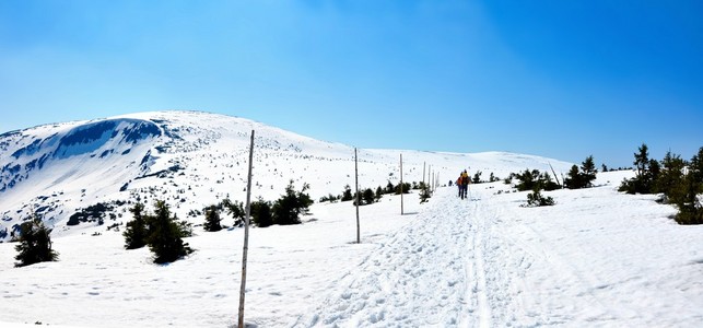 雪路径山