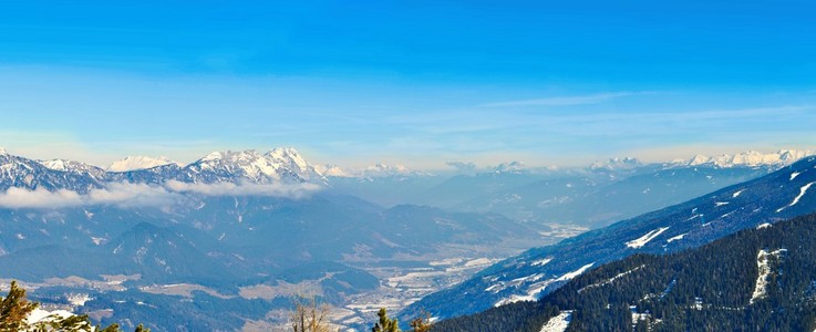 阿尔卑斯山全景