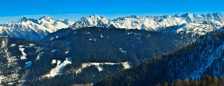 阿尔卑斯山全景