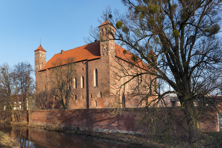 利兹 warminski 的中世纪古堡