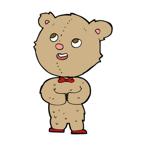 卡通可爱泰迪熊