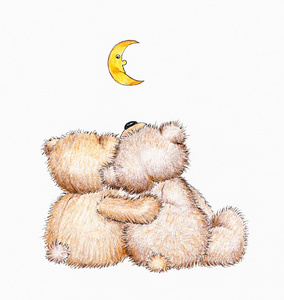 两个玩具熊图片