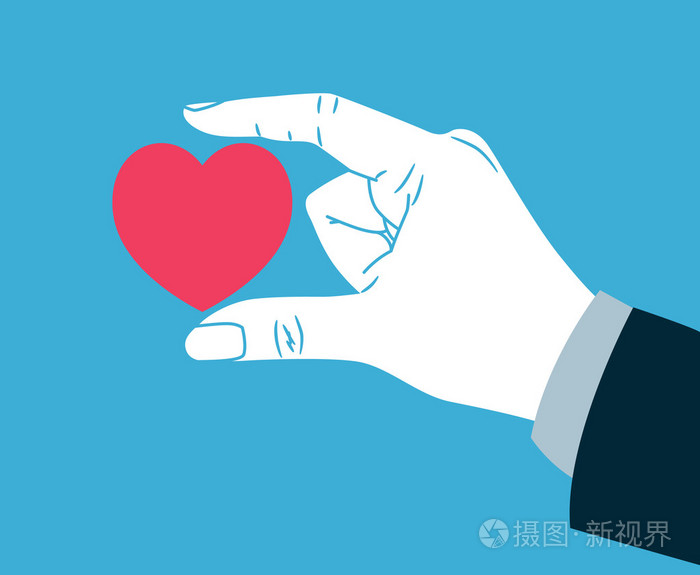 手给心脏符号
