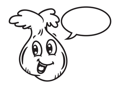 卡通芥子气的泡沫演讲芥子气瓶躺在旁边的芥末酱芥末瓶戴黑帽的年轻人