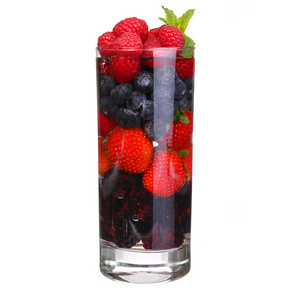 水果鸡尾酒用莓果