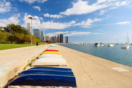 芝加哥湖岸图片