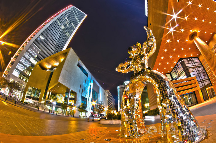 14 年1 月1 日 夏洛特 北卡罗来纳州 美国 夏洛的夜生活照片 正版商用图片1ec8hb 摄图新视界