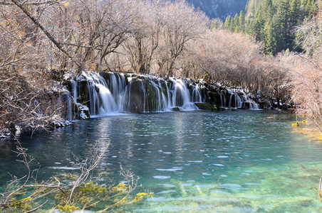 九寨沟风景名胜区 四川省中国谷