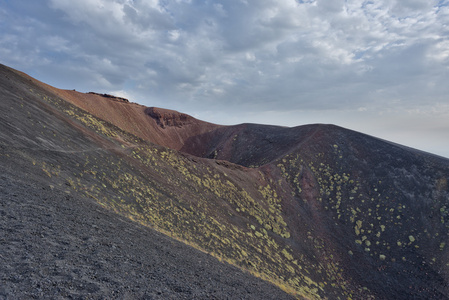 埃特纳火山火山口