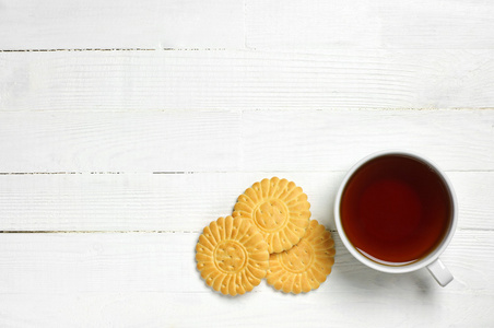 杯茶和饼干