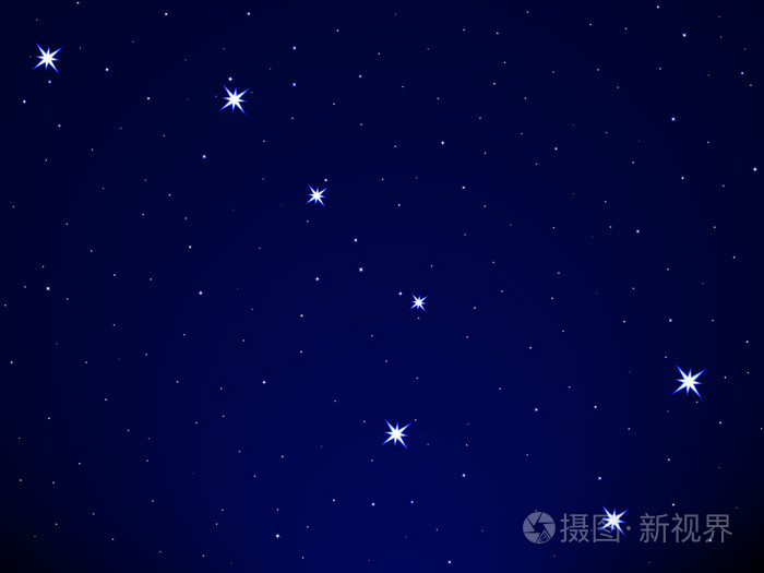 北斗七星插画-正版商用图片1ecnh4-摄图新视界