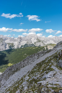 在奥地利因斯布鲁克蒂罗尔州的 nordkette 山