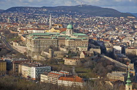 布达佩斯，匈牙利布达城堡区