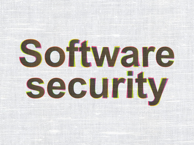 隐私权的概念 软件安全对织物纹理背景