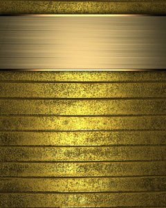 金与金标志为写作背景