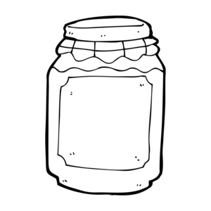 覆盆子果酱的瓶图片-覆盆子果酱的瓶素材-覆盆子果酱的瓶插画-摄图新