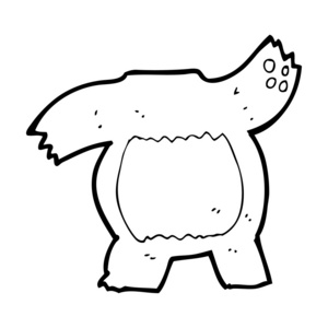 卡通泰迪熊身体混合和匹配或添加自己的照片