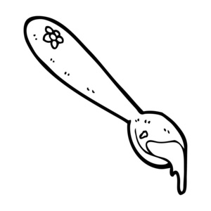 勺子卡通图片-勺子卡通素材-勺子卡通插画-摄图新视界