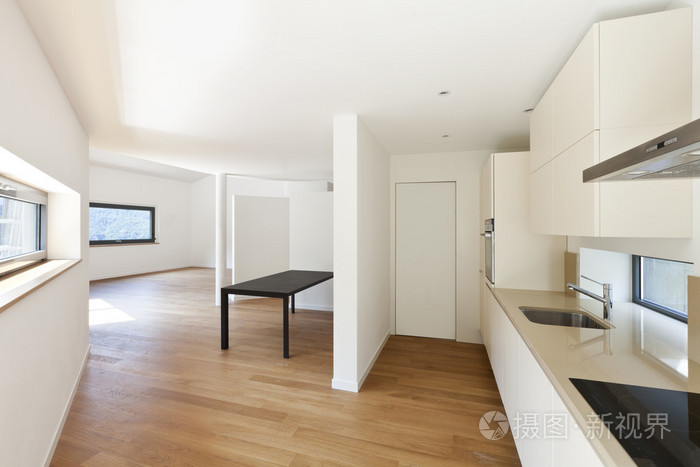 内部的新房子厨房