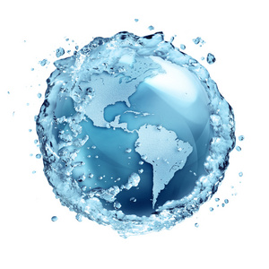 水资源的循环利用在美国世界