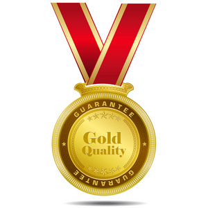 黄金勋章金牌品质黄金勋章照片
