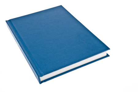 蓝色封面的书