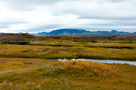 thingvellir 国家公园冰岛