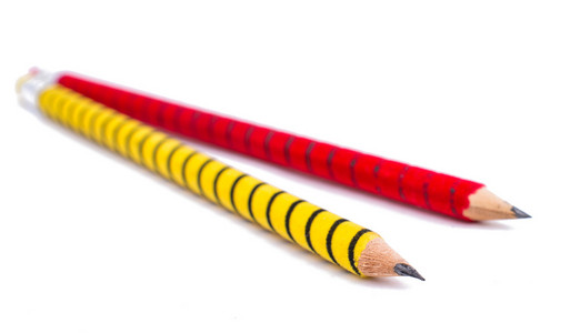 简单的铅笔孤立