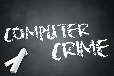 黑板上计算机犯罪