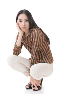 蹲姿势素材图片-蹲姿势素材素材-蹲姿势素材插画-摄图新视界