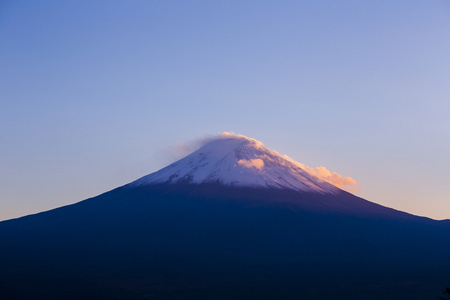 富士山。日本