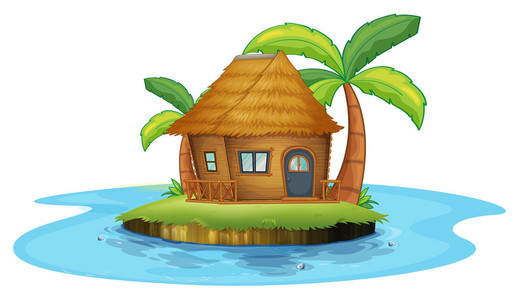 一个岛上，小帕的小屋