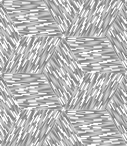黑色和白色抽象几何