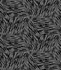 黑色和白色抽象几何