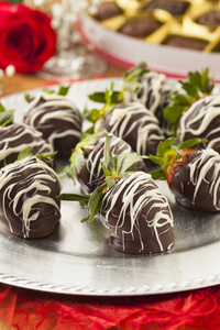 美食巧克力涵盖草莓