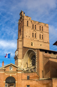 大教堂的图卢兹法国圣  艾蒂安