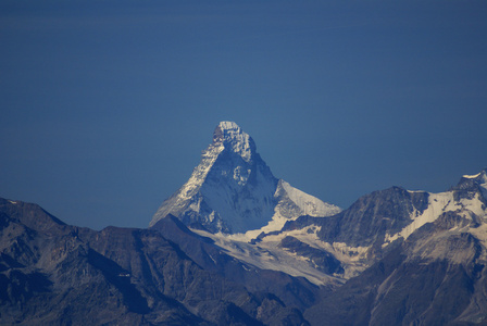 马特霍恩峰峰值，采尔马特，瑞士