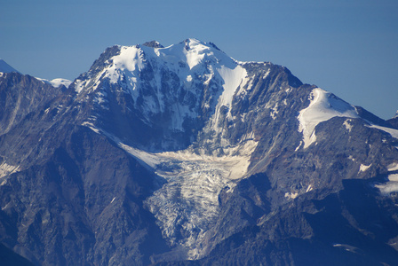 少女山冈，顶尖的欧洲西南部高山阿尔卑斯山景观