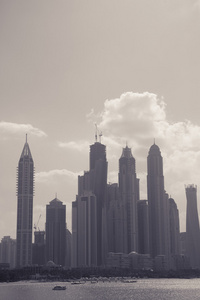 迪拜摩天大楼全景