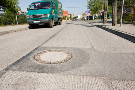 公共道路施工现场