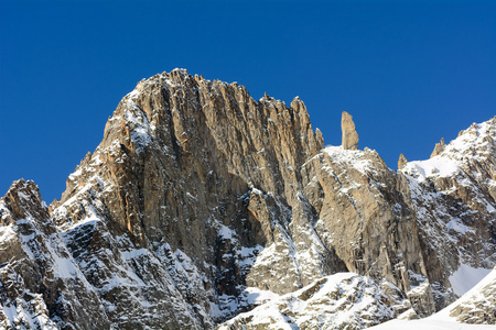 阿尔卑斯山勃朗峰