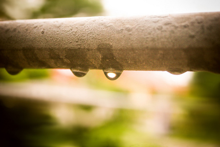 雨下落