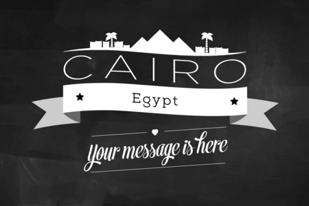 开罗市贺卡
