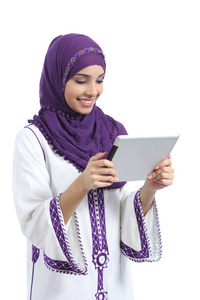 阿拉伯女人读片读者