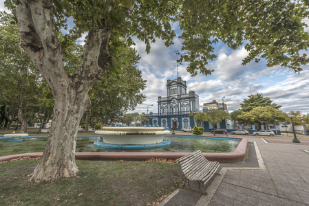 在 gualeguaychu，阿根廷圣马丁广场