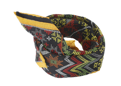 马来西亚沙巴,婆罗洲,马来文部落的传统的帽子照片