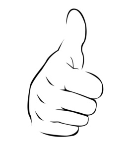 大拇指简单符号照片