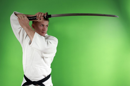 日本武士刀图片