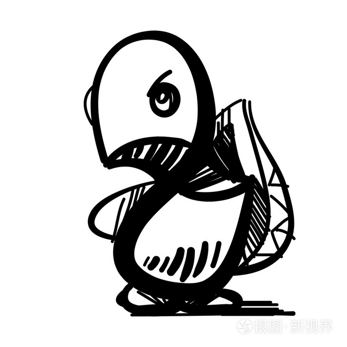 甲鱼被隔绝在白色插画-正版商用图片1ehxqr-摄图新视界